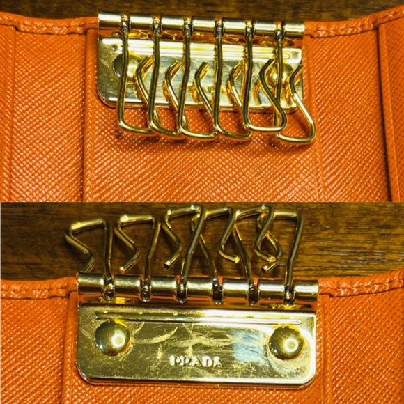 Authentic Prada 6-Key Holder in Saffiano Leather - EUC - Picture 7 of 10